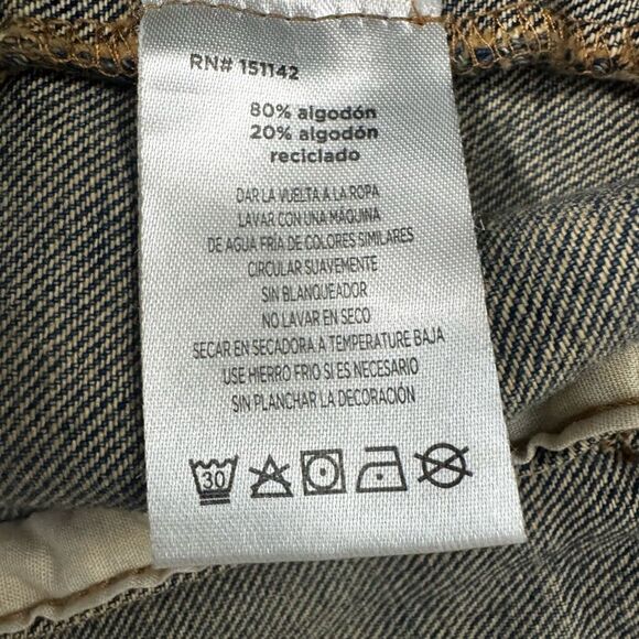 Juicy Couture Big Bling Raw Collar Denim Jacket Size: Medium NWOT - Picture 10 of 13